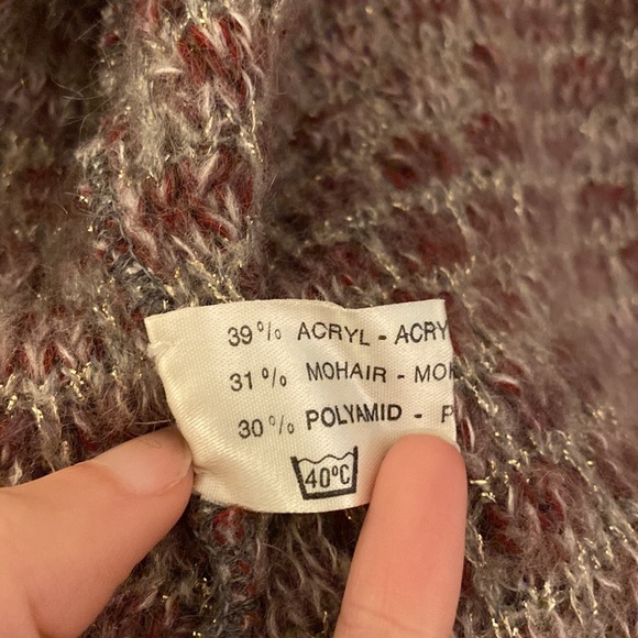 Escada Vintage Mohair Blend Cardigan Sweater - Picture 4 of 5